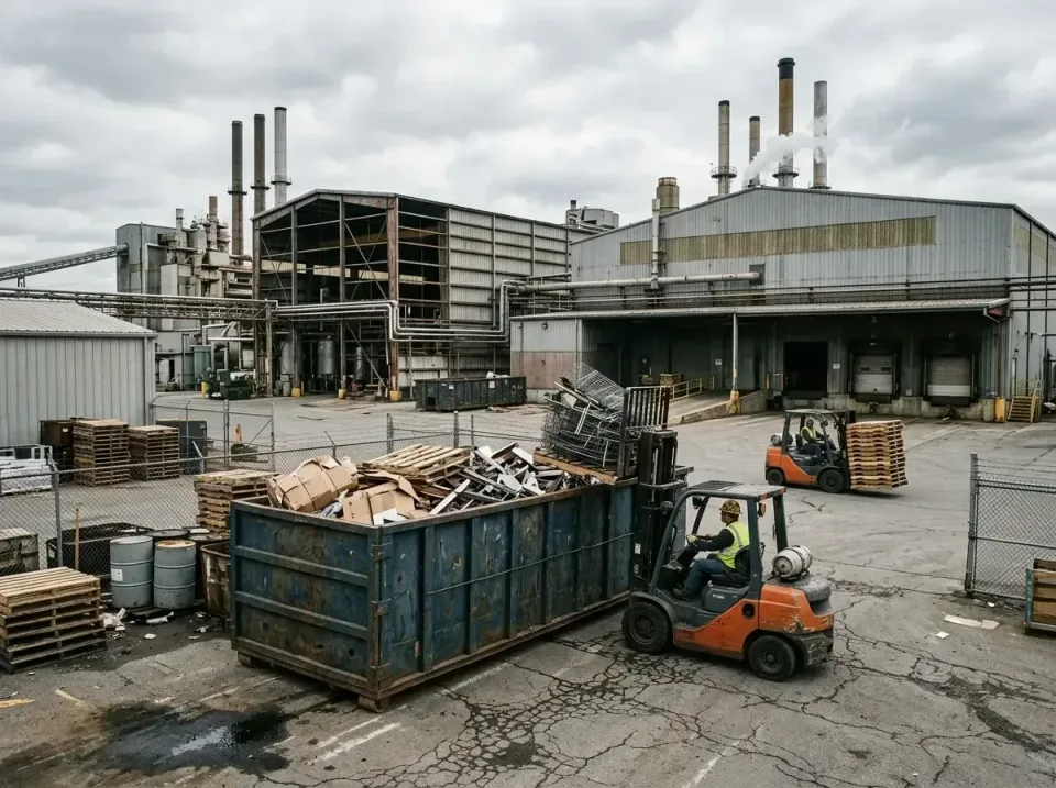 industrial-factory-scrap-conta-003 — frequently asked questions, Cheap Roll-off Dumpster Rentals in Hannibal, MO